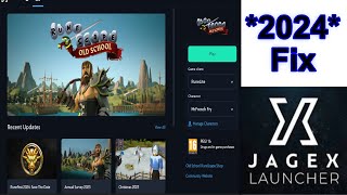 NEW Runescape Jagex Launcher Fix 2024 [upl. by Leigh]