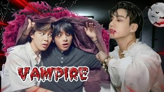 BTS Escape from vampire House 👻  Hindi dubbing [upl. by Ycnan]