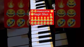 😂 Awesome 😎 Nagin Dhun Instrument  music nagin short trendingshorts viralshort piano yt [upl. by Ber]