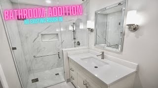 How to add an Ensuite Bathroom to a House [upl. by Erbma]