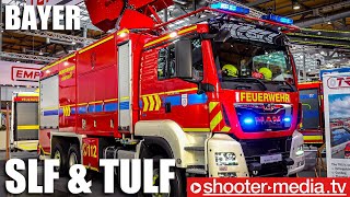 ❎ SLF amp TULF für Werkfeuerwehr BAYER ❎  🆕 EMPL mit zwei neuen Löschgiganten auf der Interschutz 🚒 [upl. by Huckaby]