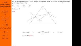 630 Fizykamax optyka geometryczna pryzmat [upl. by Ria]