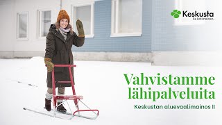 Keskusta aluevaalimainos II – Vahvistamme lähipalveluita [upl. by Cooe]