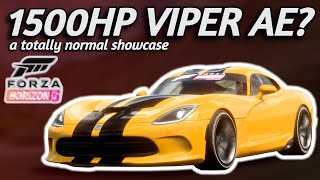 A FOOL TO MISS  Forza Horizon 5 Dodge Viper AE  Build and Customization [upl. by Abbub]