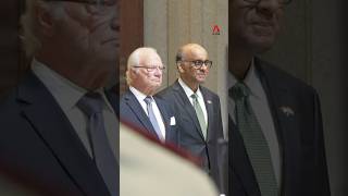 🇸🇪👑 Swedens King Carl XVI Gustaf in Singapore for state visit [upl. by Borlase489]