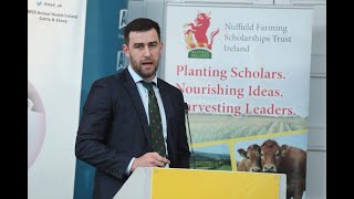 Brendan Crosse 2021 Nuffield Scholar at annual Nuffield Conference 2022 [upl. by Assiron641]