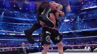 The Undertaker vs Brock Lesnar – WrestleMania 30 — The End of The Streak only on WWE Network [upl. by Frederich]