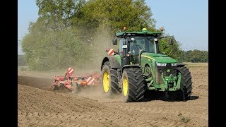 Grubbern 2018 John Deere 8370R amp Horsch Tiger 5AS I Bodenbearbeitung 2018 [upl. by Atneciv]