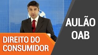 Aulão de REVISÃO EXAME OAB 2016  Direito do Consumidor [upl. by Camarata165]