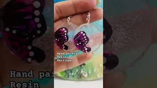 Handmadework shortvideo youtubeshorts youtuber resincrafts earringsdesign art love beautiful [upl. by Eceela]