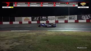 ARCA brakes crash at Madera Speedway [upl. by Bergerac80]