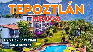 TEPOZTLAN Affordable Charm amp Close to Mexico City 600 Rentals [upl. by Eirallih]