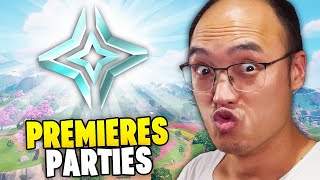 MES PREMIÈRES PARTIES CLASSÉ SUR FORTNITE CHAPITRE 6 je suis déjà Platine [upl. by Akihsay798]