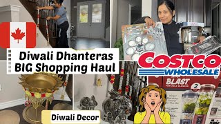 Costco Canada Shopping For Diwali Decorating My House For Diwali amp Costco Diwali Shopping Haul Vlog [upl. by Annaik]