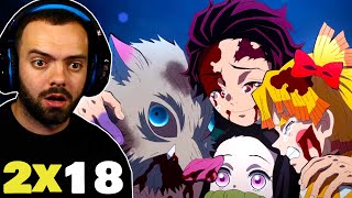 SEASON 2 FINALE Demon Slayer 2x18 REACTION  quotNo Matter How Many Livesquot [upl. by Suired]