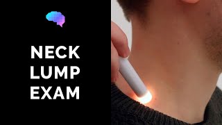 Neck Lump Examination  OSCE Guide  UKMLA  CPSA [upl. by Newg]