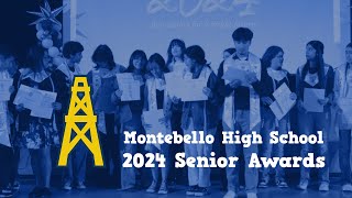 2024 Montebello High School Senior Awards [upl. by Ettelrats]