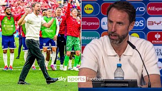 Gareth Southgate postmatch interview  quotIm so proud of themquot 🤍 [upl. by Glinys]