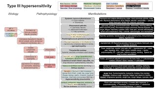 Type III hypersensitivity mechanism of disease with examples [upl. by Nanyt]