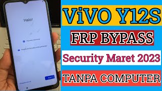 bypass frp vivo y12s  frp vivo y12s new security [upl. by Mcclimans]