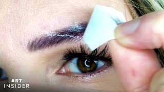 How To Use Temporary Eyebrow Tattoos [upl. by Femi]