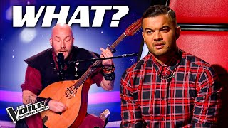 The most SURPRISING INSTRUMENTS on The Voice [upl. by Paynter794]