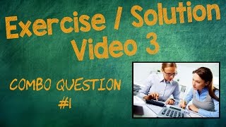 COMBO 1  ExerciseSolution Video 3 Chapter 4  INTERMEDIATE ACCOUNTING I [upl. by Kei]