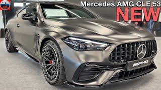 All NEW Mercedes AMG CLE 53 Coupe 2024  FIRST LOOK exterior amp interior [upl. by Valenta27]