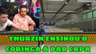 CORINGA VOLTOU PRO FREE FIRE E PEDIU PRO THURZIN COLOCAR A SENSI DELE NO EMULADOR [upl. by Eceeryt]