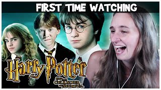 FIRST TIME WATCHING Harry Potter and the Chamber of Secrets Movie Reaction [upl. by Abana638]