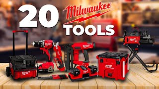 20 Milwaukee Tools You Probably Never Seen Before [upl. by Burlie]