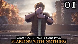 Crusader Kings 3 SURVIVAL  Starting With Nothing  Grand Strategy Medieval Beginning Part 01 [upl. by Selbbep]