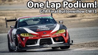 Podium in One Lap Time Attack 2020 Supra Global Time Attack Buttonwillow CW13  Project TA90 36 [upl. by Jane740]