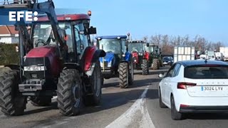 Los agricultores españoles también se movilizan [upl. by Salba]