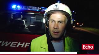 Unfall zwischen Biebesheim und Stockstadt [upl. by Guyon]