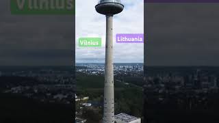 Lithuania Vilnius tv box Restaurant [upl. by Hakkeber961]