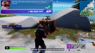 Receive your next objective in Covert Cavern Fortnite Locations [upl. by Stout]