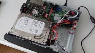 Swann NVR Not loading  Boot loop  faulty Hard drive HDD [upl. by Arac]