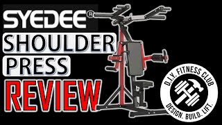 Syedee Shoulder Press Machine Review [upl. by Naihtniroc]