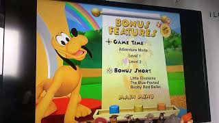 mickey mouse clubhouse mickey color adventure dvd menu walkthrough 2010 [upl. by Aiuqram]