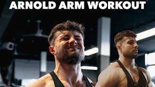 ARNOLD ARM WORKOUT  ROAD TO CLASSIC EP4 [upl. by Bomke]