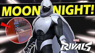 Marvel Rivals TEASED Moon Knight Gameplay [upl. by Jerrol693]