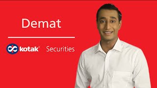 Understand the Use of Demat Account and Dematerialization of Shares by Kotak Securities [upl. by Aeel]