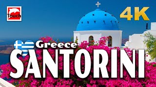 SANTORINI Σαντορίνη Θήρα Greece 4K ► Top Places amp Secret Beaches in Europe touchgreece [upl. by Venezia]