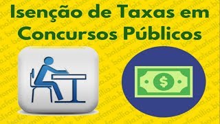 CAD Único – Isenção de taxa de inscrição em concursos públicos [upl. by Brice]