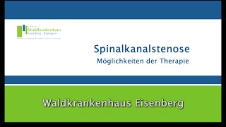 Spinalkanalstenose – Möglichkeiten der Therapie [upl. by Grey]