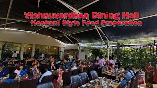 Vishnuvardhan Dining Hall  Konkani Cuisine Unveiled foodlover foodvlog vegthali unlimitedfood [upl. by Teerprah]