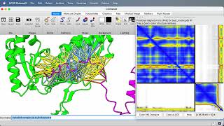 Evaluating AlphaFold proteinprotein binding with ChimeraX [upl. by Ahsitniuq]