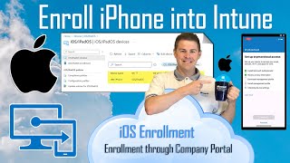 Enroll iPhoneiOS device into Microsoft Intune 48 [upl. by Babita116]