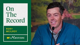 Rory McIlroy Is Enjoying the Week at Augusta National  The Masters [upl. by Notaes]